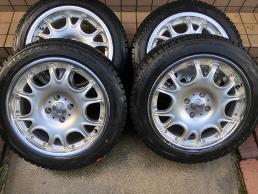 ブリヂストン ベオ BEO アルミホイール4本　16×7j オフセット38 中古