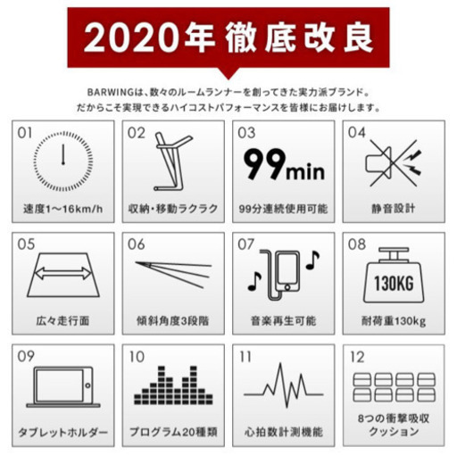 【ほぼ】ルームランナー【新品】