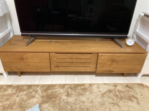 シャープ　テレビ　テレビ台　ブルーレイ　セット