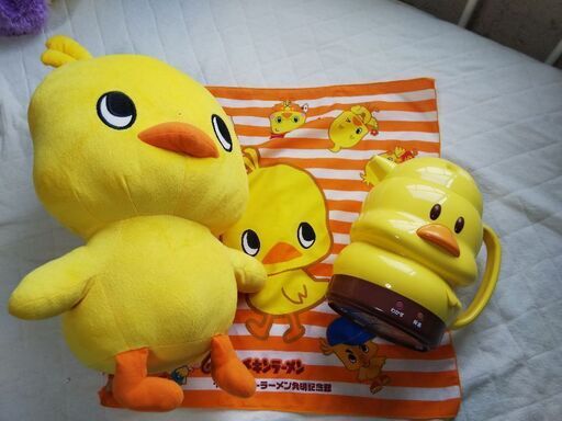 ★ひよこちゃんポット・ぬいぐるみ・バンダナ