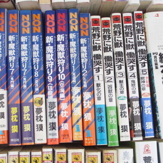 ☆条件により半額☆地元のみ☆小説・漫画等１００冊☆夢枕獏/大沢在昌/赤川次郎/京極夏彦/Dr.コトー診療所他の画像