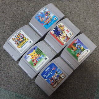★任天堂64　ニンテンドー64　カセット6個SET★　 ☆税込価格☆の画像