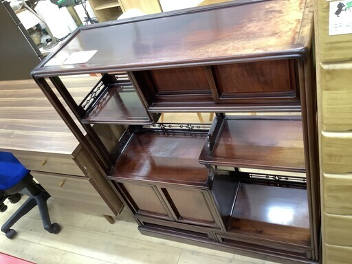 見せる収納！これ一つでお部屋が片付く和風飾り棚です！