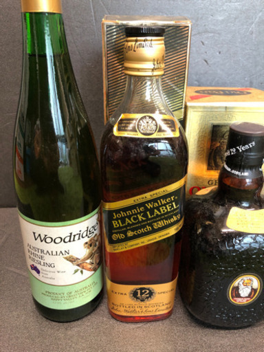 洋酒・ウイスキー　古酒　5本まとめて販売