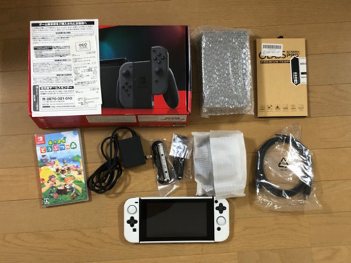 定価以下！任天堂　Switch グレー　どうぶつの森セット