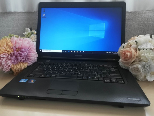 (お打合せ中)ノートパソコン 東芝 Dynabook B552/F CPU:core i3 メモリ:4GB HDD:500GB OS:Windows10Pro(64bit) 15.6型 無線LAN有(Wi-Fi子機アダプター付き) 光学ドライブ内蔵 再出品