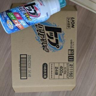 LION トップクリアリキッド 本体1個＆詰替え24袋