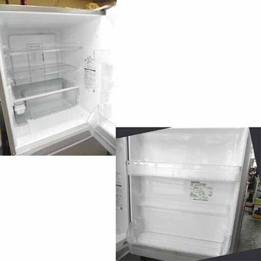 美品 大型冷蔵庫 3ドア 330L 2016年製 幅60㎝ 東芝 GR-H34SY 自動製氷 300Lクラス ☆ PayPay(ペイペ