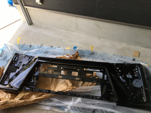 トヨタ80VOXY フロントバンパー黒　新品未使用