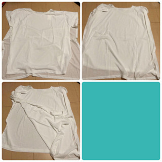 新品未使用★ AZUL by moussy マント風BIG Tシャツの画像