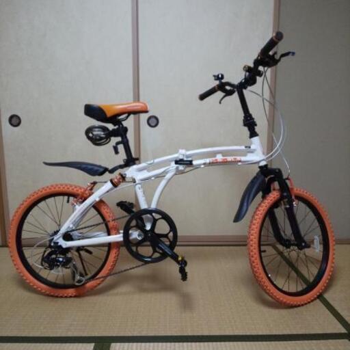 おしゃれ折りたたみ自転車 ドッペルギャンガー  215-DP 20インチ
(中古)
