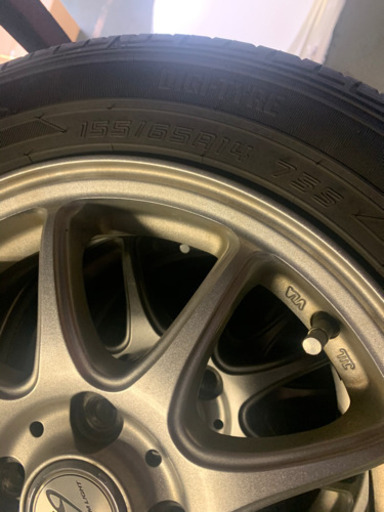 2018年式 155/65R14 夏タイヤアルミセット