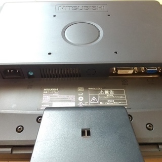 三菱電機　17インチ・スクエア液晶ディスプレイの画像