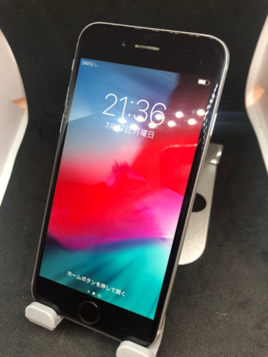 携帯電話/スマホ iPhone 6 Space Gray 16 GB docomo #108
