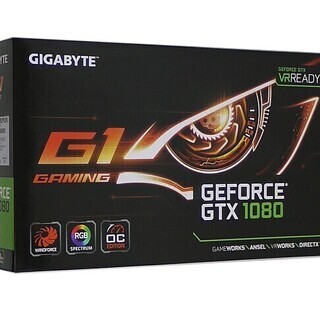 [中古]Gigabyte GTX 1080 GV-N1080G1 GAMING-8GD 8GB 元箱あり