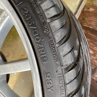 レイズ　ホイール＋ナンカンタイヤ(265/30 ZR19 93Y)4本セットの画像