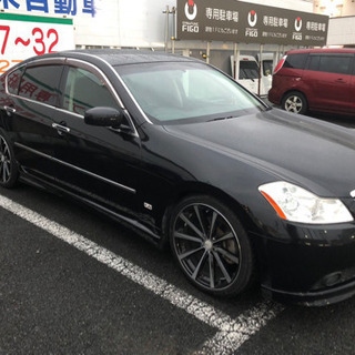 ニッサン フーガ y50 ブラック 250GT 車検2022年2月まで