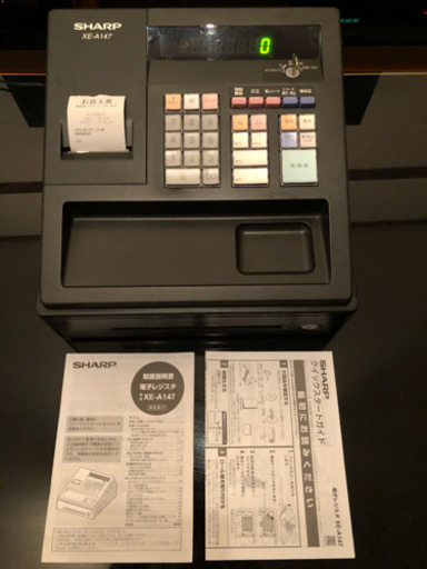 SHARP  電子レジスター XE-A147B【美品】