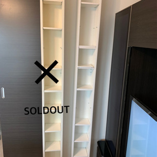 IKEA CDラック　本棚　の画像