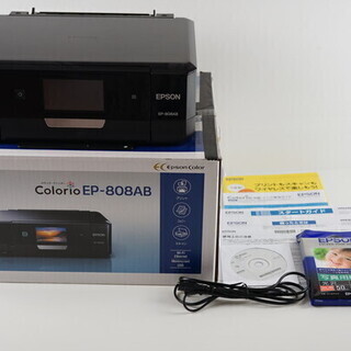 EPSON EP-808AB プリンター・スキャナー EPSON プリンタースキャナー EP-808AB EPSON カラリオ EP-808AB