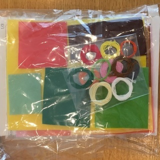 【新品未開封】フェルトで作るおままごと お子さまランチの画像