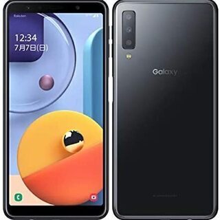 LINEを2つ設定出来ます　Galaxy A7 新品