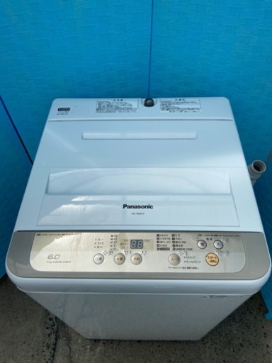 美品 最安値 オススメ‼️Panasonic洗濯機NA-F60B10
