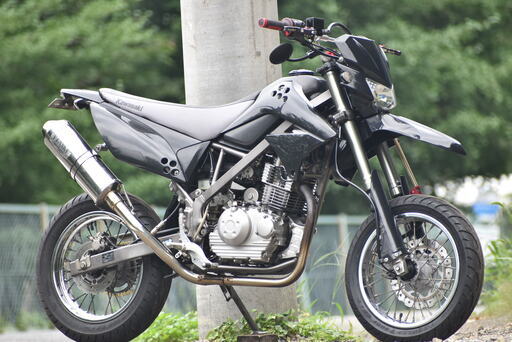 ☆KAWASAKI＊Dトラッカー125＊Pensukeマフラー＊バックステップ＊WAKO’Sオイル交換済＊☆下取り全国配送も可能です☆彡