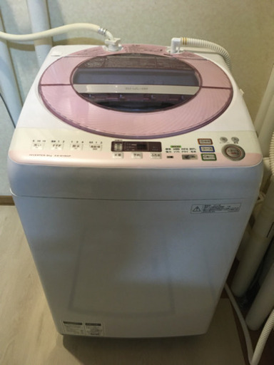 洗濯機8キロ【シャープ2014年製中古品】