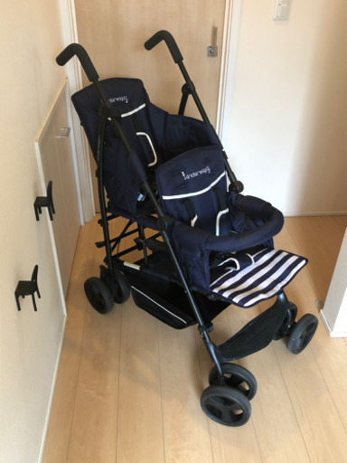 2人乗り　ベビーカー