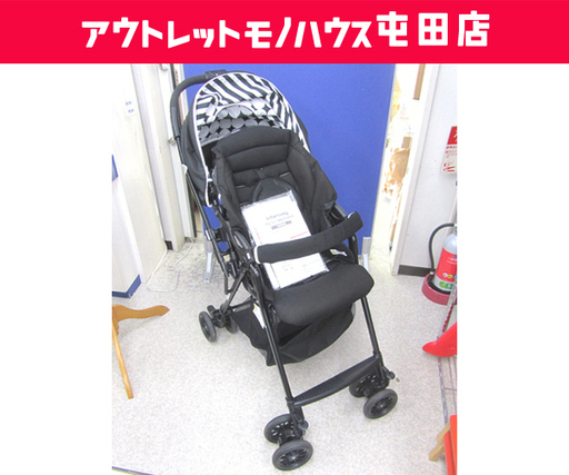 両対面ベビーカー インファンタジー デビューidea Kaena ブラック 折りたたみ 赤ちゃん本舗☆ 札幌市 北区 屯田