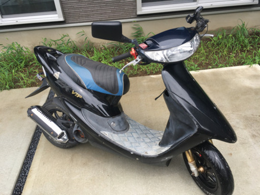 ホンダ ライブディオ ZX AF34 マフラー、バッテリー新品交換済み 不動 バイク中古引き取り限定 神奈川県