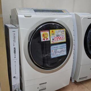 【値下げしました!!】【6ヵ月保証】参考定価￥167,800 2016年 SHARP シャープ 洗濯10.0kg 乾燥6.0kg ドラム式 洗濯機 プラズマクラスター ES-ZP1 大容量 「ぽかぽか・おひさま乾燥」を搭載