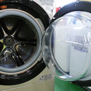 (価格見直しました！)大容量洗濯12kg！ 日立 ビッグドラム ドラム式洗濯乾燥機 BD-NX120AR 2017年製。の画像