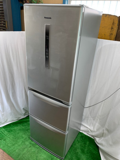 パナソニック/Panasonic 冷凍冷蔵庫　365L  シャイニングシルバー　自動製氷　2014年製　NR-C37CM-S