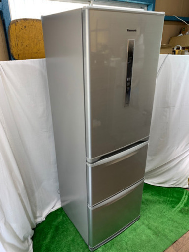 パナソニック/Panasonic 冷凍冷蔵庫　365L  シャイニングシルバー　自動製氷　2014年製　NR-C37CM-S