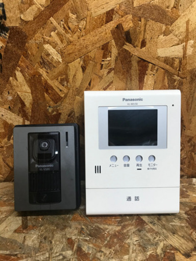 (4891-0) Panasonic パナソニック テレビドアホン/インターホン ＶＬ-ＭＶ３０Ｘ 中古品
