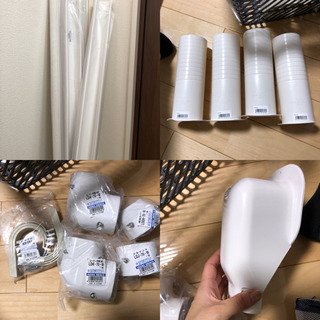 エアコン配管化粧カバー　まとめて