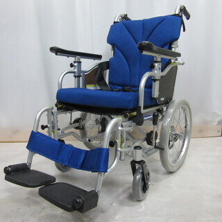 カワムラサイクル　介助式超低床車椅子　ＫＺ１６-３８