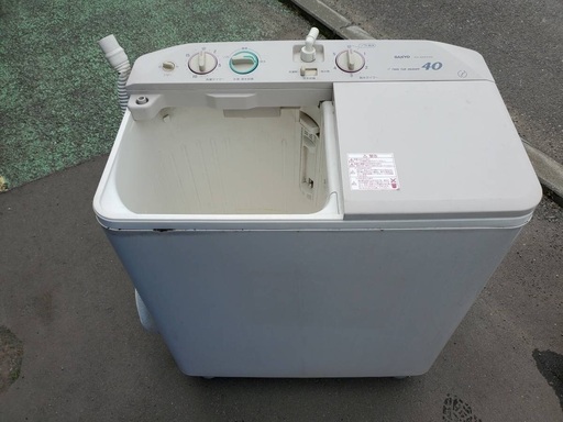 正常作動確認済み‼️SANYO 2層式洗濯機‼️