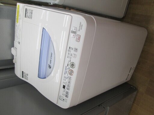 シャープ　洗濯機　ES-TG55L　2015年式　5.5ｋｇ　中古品
