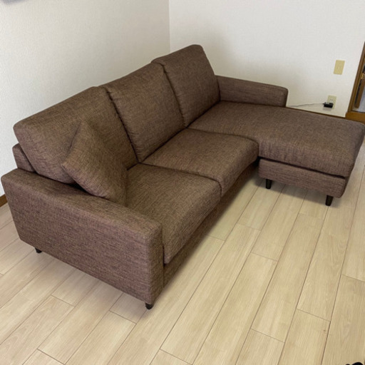 L字カウチソファー