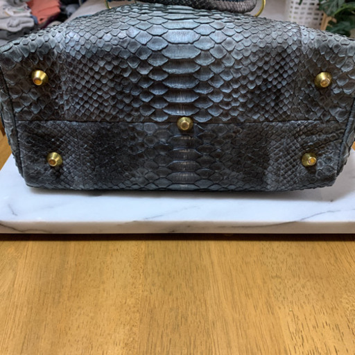 パイソン 蛇革 バッグ