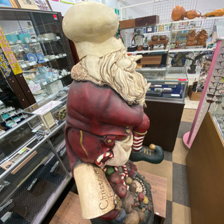 S21 クリスマスオブジェ 150cm サンタクロース コック 飲食店 ユニークの画像