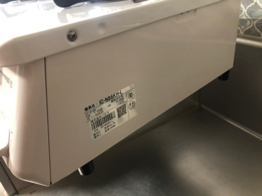 パロマ IC-N86KH-L ガステーブルコンロ 都市ガス用 左強火タイプ