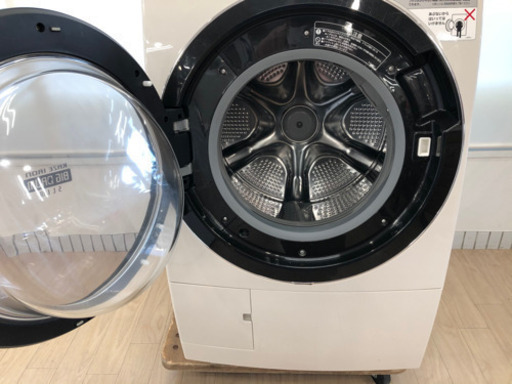 【6か月安心保証付き】 HITACHI ドラム式洗濯機　10kg