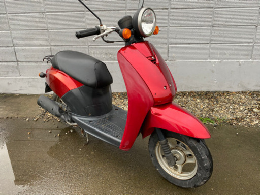 ☆トゥデイAF61型.赤☆キャブオーバーホール☆バッテリー・シート・カウルなど交換済み^_^イロイロ整備して快調です！50cc原付スクーター☆