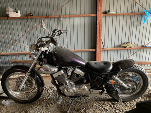 ビラーゴ 250 カスタム ボバー セル1発始動 お盆中最終値下げ