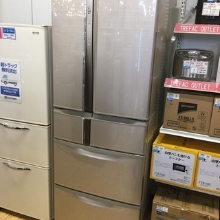 【安心６カ月保証付】MITSUBISHI 6ﾄﾞｱ冷蔵庫 MR-R47Y-F 2015年製 【ﾄﾚﾌｧｸ桶川店】