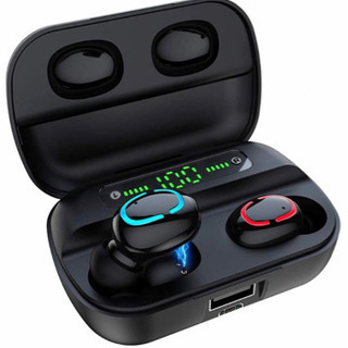 Bluetooth イヤホン LEDディスプレイ バッテリー残量表示の画像